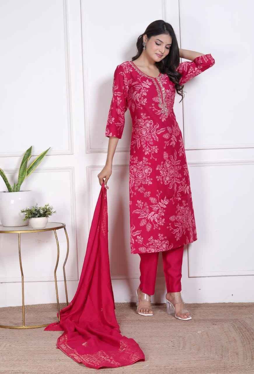 Red Sunshine Grace Suit Set